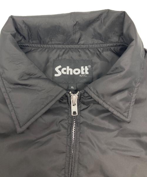Schott（ショット）Schott (ショット) ZIP COACHJACKET/782-5252014 ブラック サイズ:XLの古着・服飾アイテム