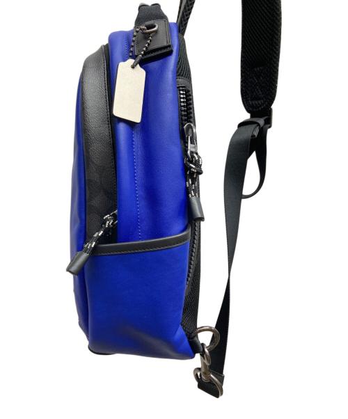 COACH（コーチ）COACH (コーチ) ボディーバッグ/C1329 ブルー サイズ:₋の古着・服飾アイテム