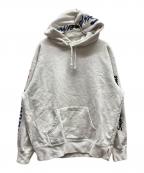 SUPREMEシュプリーム）の古着「Multi Logo Hooded Sweatshirt」｜グレー