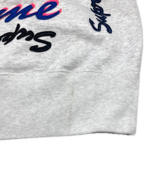 SUPREME（シュプリーム）Supreme (シュプリーム) Multi Logo Hooded Sweatshirt グレー サイズ:Mの古着・服飾アイテム