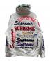 Supreme (シュプリーム) Multi Logo Hooded Sweatshirt グレー サイズ:M：23000円
