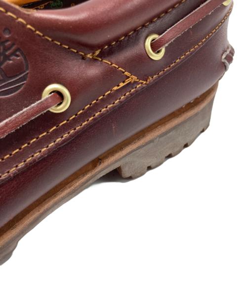Timberland（ティンバーランド）Timberland (ティンバーランド) 3-EYE BOAT SHOE バーガンディー サイズ:US10の古着・服飾アイテム
