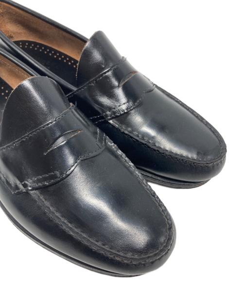 G.H.BASS&CO.（ジー・エイチ・バス）G.H.BASS&CO. (ジー・エイチ・バス) コインローファー ブラック サイズ:10の古着・服飾アイテム