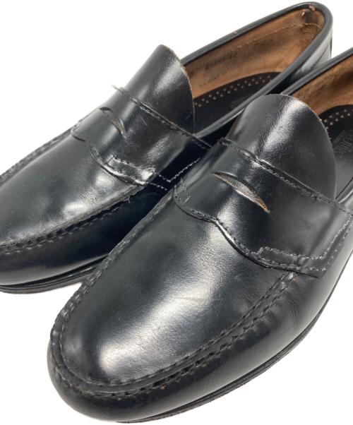 G.H.BASS&CO.（ジー・エイチ・バス）G.H.BASS&CO. (ジー・エイチ・バス) コインローファー ブラック サイズ:10の古着・服飾アイテム