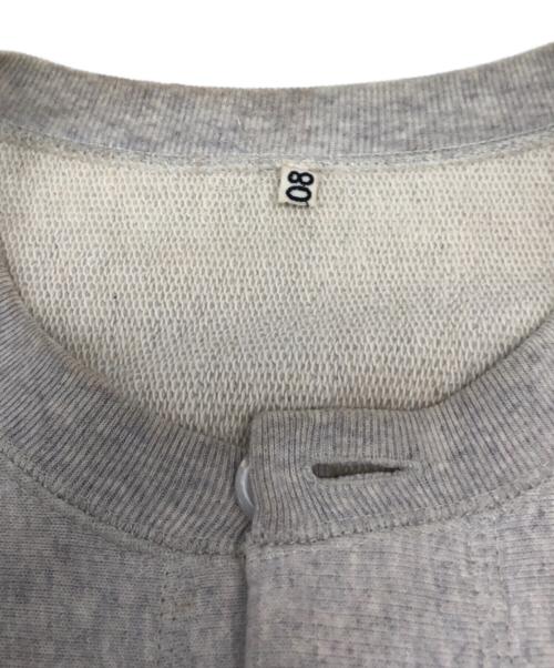 KHOKI（コッキ）KHOKI (コッキ) VYG cardigan/23ss-t-04 グレー サイズ:2の古着・服飾アイテム