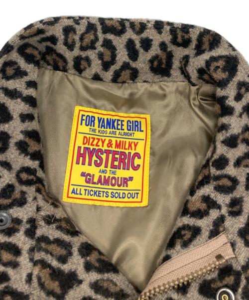 Hysteric Glamour（ヒステリックグラマー）Hysteric Glamour (ヒステリックグラマー) Vixen Line Embroidery M-65 Coat/01243AC01 ブラウン サイズ:FREEの古着・服飾アイテム