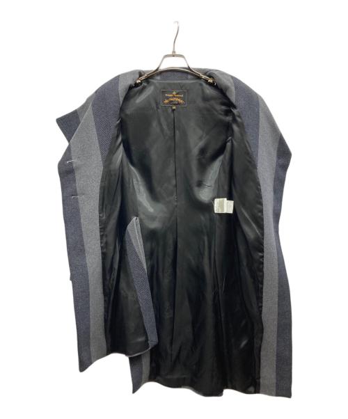 Vivienne Westwood ANGLOMANIA（ヴィヴィアンウエストウッドアングロマニア）VIVIENNE WESTWOOD ANGLOMANIA (ヴィヴィアンウエストウッドアングロマニア) ヘリンボーンコート/358-01-65001 ブラック サイズ:38の古着・服飾アイテム