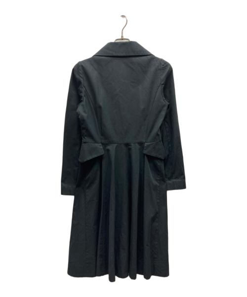 Vivienne Westwood RED LABEL（ヴィヴィアンウエストウッドレッドレーベル）Vivienne Westwood RED LABEL (ヴィヴィアンウエストウッドレッドレーベル) オーブボタンコート/16-01-641001 ブラック サイズ:2の古着・服飾アイテム