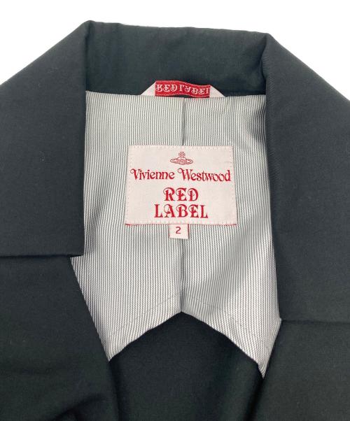 Vivienne Westwood RED LABEL（ヴィヴィアンウエストウッドレッドレーベル）Vivienne Westwood RED LABEL (ヴィヴィアンウエストウッドレッドレーベル) オーブボタンコート/16-01-641001 ブラック サイズ:2の古着・服飾アイテム