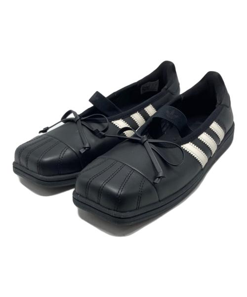 adidas（アディダス）adidas  (アディダス) SUPERSTAR SQ BALLET W / LB3787 ブラック サイズ:23.5cmの古着・服飾アイテム