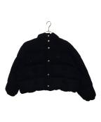 the Barnnetザ バーネット）の古着「Velvet Goose Puffer Jacket / 155WFJ245120」｜ブラック