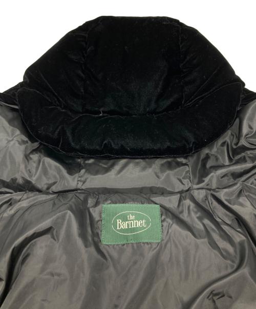 the Barnnet（ザ バーネット）the Barnnet (ザ バーネット) Velvet Goose Puffer Jacket / 155WFJ245120 ブラック サイズ:FREEの古着・服飾アイテム