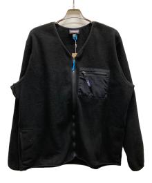 Patagonia（パタゴニア）の古着「Synchilla Cardigan/22975」｜ブラック