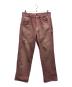 AURALEE（オーラリー）の古着「PRODUCT DYED ORGANIC COTTON DUCK PAINTER PANTS / A25AP03CD」｜ピンク