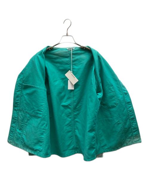AURALEE（オーラリー）AURALEE (オーラリー) GARMENT-DYED ORGANIC COTTON HEAVY MOLESKIN COVERALL / A26AB02HM グリーン サイズ:5の古着・服飾アイテム