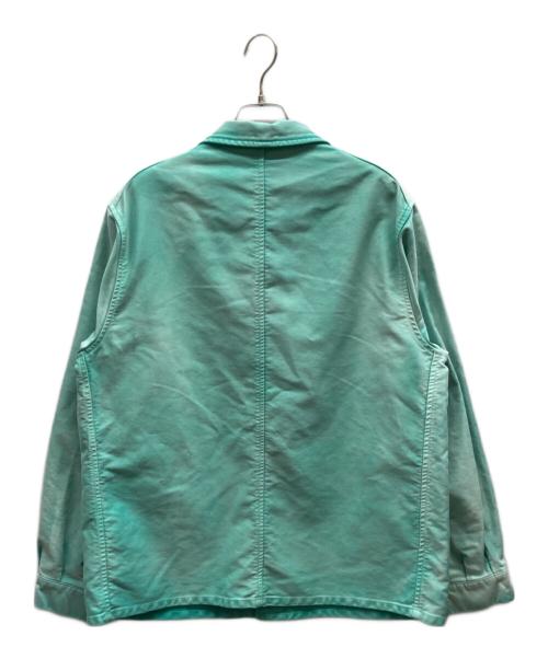 AURALEE（オーラリー）AURALEE (オーラリー) GARMENT-DYED ORGANIC COTTON HEAVY MOLESKIN COVERALL / A26AB02HM グリーン サイズ:5の古着・服飾アイテム