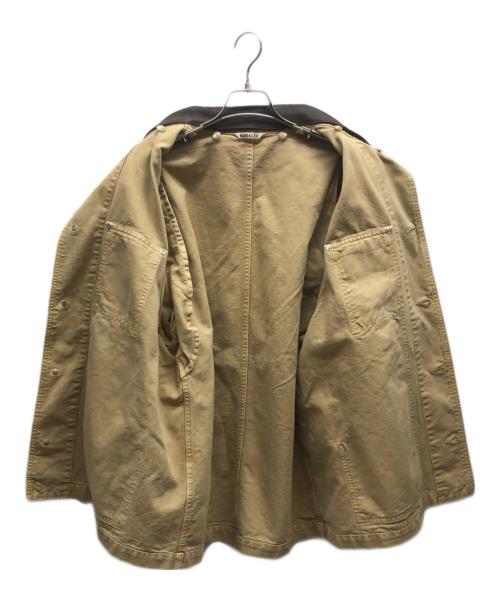 AURALEE（オーラリー）AURALEE (オーラリー) ORGANIC COTTON DUCK BLOUSON / A25SB01CD ブラウン サイズ:4の古着・服飾アイテム