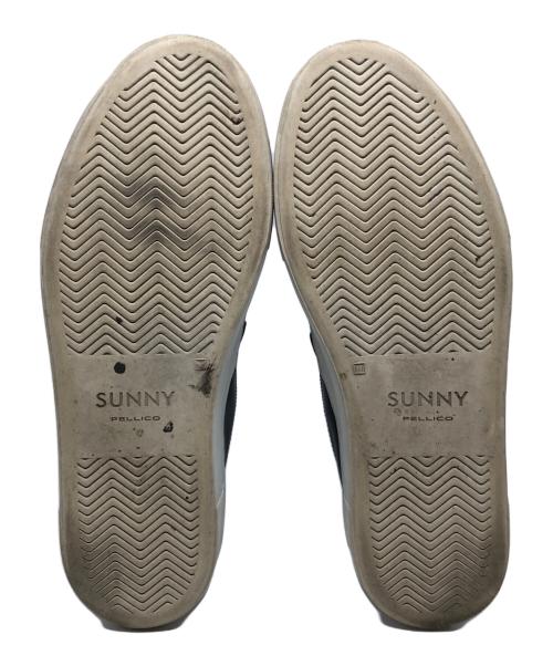 SUNNY PELLICO（サニーペリコー）SUNNY PELLICO (サニーペリコー) スリッポン ブラック サイズ:38の古着・服飾アイテム