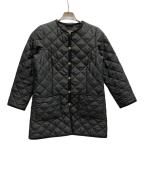 Traditional Weatherwearトラディショナルウェザーウェア）の古着「キルティングジャケット/L22APQCO0328AA」｜ブラック