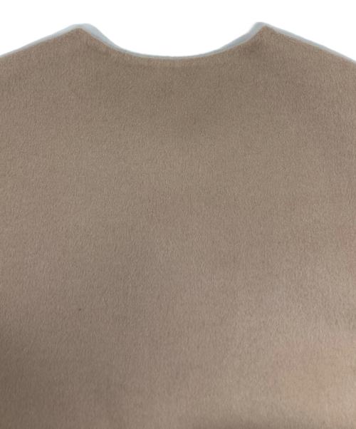 machatt（マチャット）machatt (マチャット) リバーウールベスト ベージュ サイズ:freeの古着・服飾アイテム