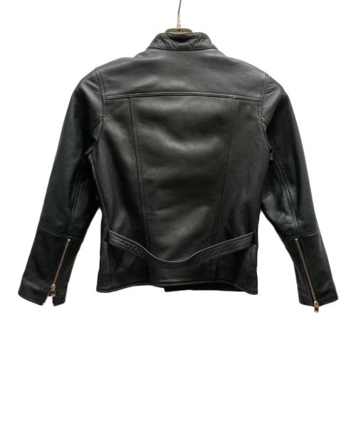 A.P.C.（アーペーセー）A.P.C. (アーペーセー) カウレザーライダースジャケット/1101111 ブラック サイズ:Sの古着・服飾アイテム