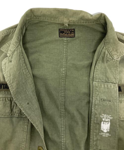 WTAPS（ダブルタップス）WTAPS (ダブルタップス) ミリタリーシャツ/151GWDT-SHM01 オリーブ サイズ:Lの古着・服飾アイテム