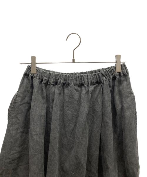 Y's（ワイズ）Y's (ワイズ) リネンスカート / YO-S13-301-1 グレー サイズ:2の古着・服飾アイテム
