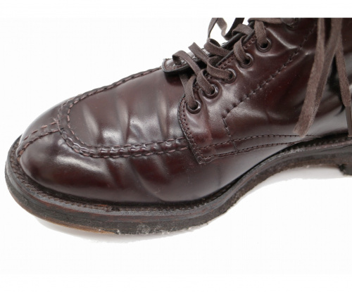 Alden（オールデン）ALDEN (オールデン) Tanker Boots/タンカーブーツ ブラウン サイズ:7 1/2 4540H・コードバンの古着・服飾アイテム