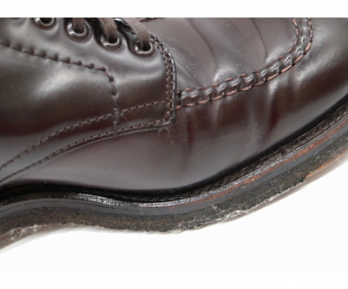 Alden（オールデン）ALDEN (オールデン) Tanker Boots/タンカーブーツ ブラウン サイズ:7 1/2 4540H・コードバンの古着・服飾アイテム