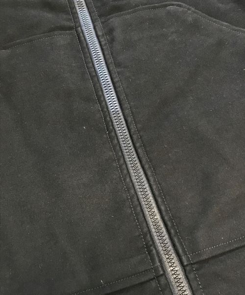 LOUIS VUITTON（ルイ ヴィトン）LOUIS VUITTON (ルイ ヴィトン) エンブロイダリーLVパデッドモールスキンパーカ ブラック サイズ:48の古着・服飾アイテム