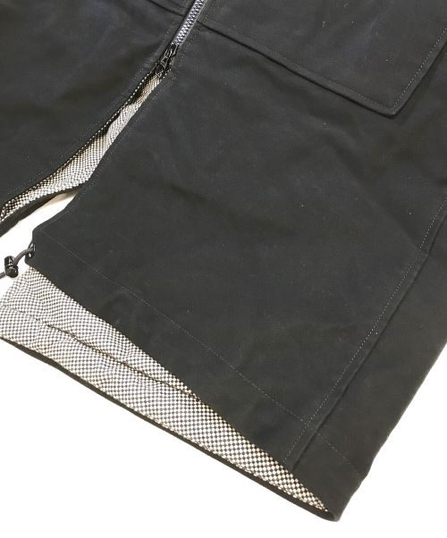 LOUIS VUITTON（ルイ ヴィトン）LOUIS VUITTON (ルイ ヴィトン) エンブロイダリーLVパデッドモールスキンパーカ ブラック サイズ:48の古着・服飾アイテム