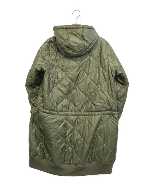 ZUCCA（ズッカ）ZUCCA (ズッカ) フーデッドキルティングコート カーキ サイズ:Mの古着・服飾アイテム