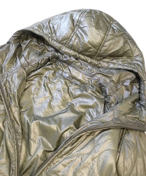 ZUCCA（ズッカ）ZUCCA (ズッカ) フーデッドキルティングコート カーキ サイズ:Mの古着・服飾アイテム