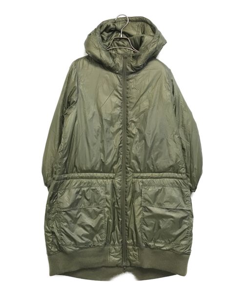 ZUCCA（ズッカ）ZUCCA (ズッカ) フーデッドキルティングコート カーキ サイズ:Mの古着・服飾アイテム