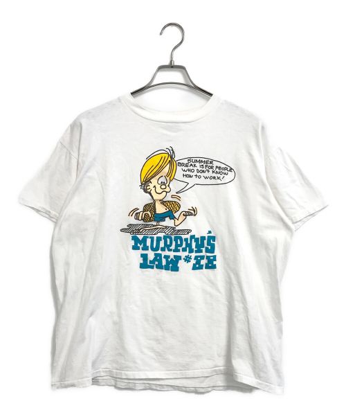 MURPHY'S LAW（マーフィーズロウ）MURPHY'S LAW (マーフィーズロウ) [古着]プリントTシャツ ホワイト サイズ:XLの古着・服飾アイテム