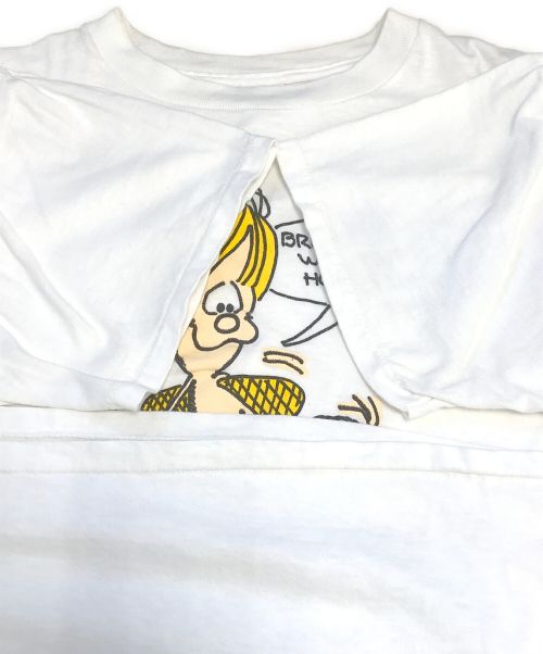 MURPHY'S LAW（マーフィーズロウ）MURPHY'S LAW (マーフィーズロウ) [古着]プリントTシャツ ホワイト サイズ:XLの古着・服飾アイテム