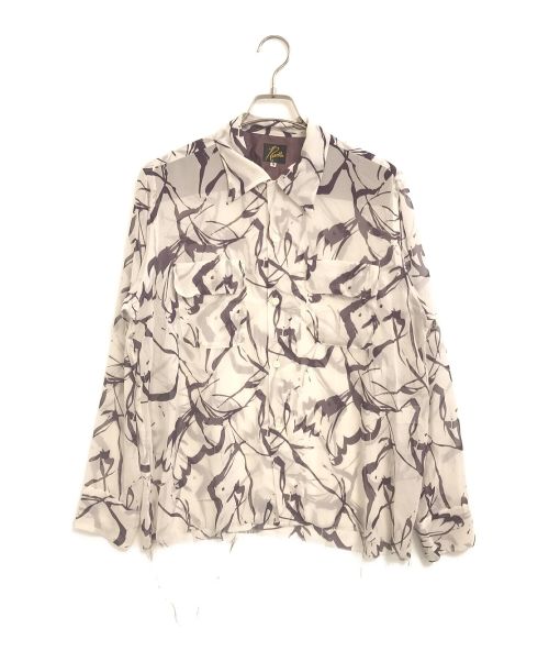 Needles（ニードルズ）Needles (ニードルス) 総柄シアーシャツ ホワイト サイズ:M 未使用品の古着・服飾アイテム