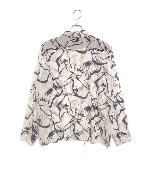 Needles（ニードルズ）Needles (ニードルス) 総柄シアーシャツ ホワイト サイズ:M 未使用品の古着・服飾アイテム