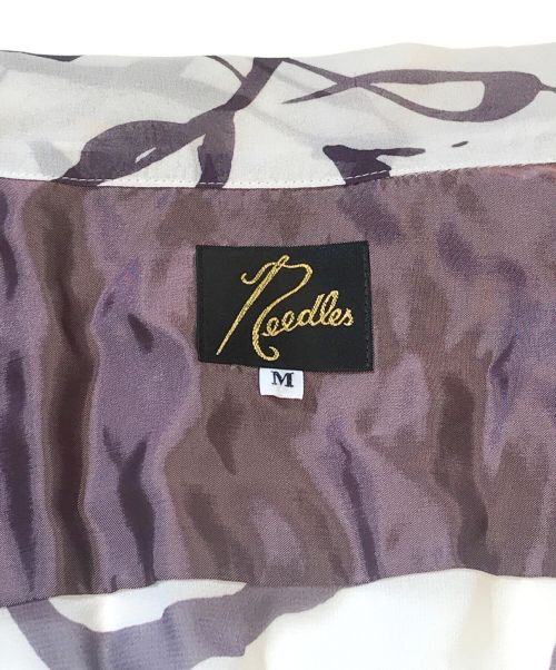 Needles（ニードルズ）Needles (ニードルス) 総柄シアーシャツ ホワイト サイズ:M 未使用品の古着・服飾アイテム