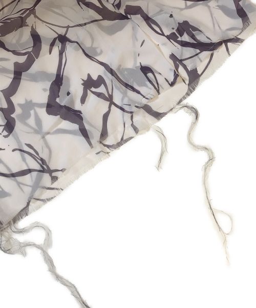 Needles（ニードルズ）Needles (ニードルス) 総柄シアーシャツ ホワイト サイズ:M 未使用品の古着・服飾アイテム