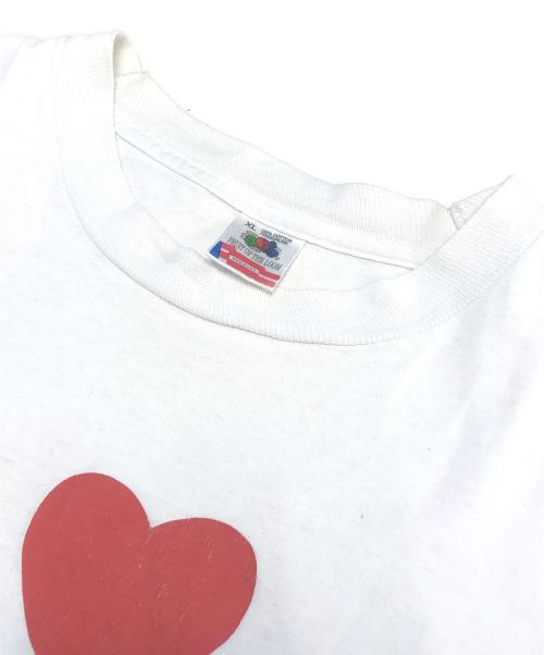 バンドTシャツ（バンドTシャツ）バンドTシャツ (バンドTシャツ) [古着]THE MEKONS バンドTシャツ ホワイト サイズ:XLの古着・服飾アイテム