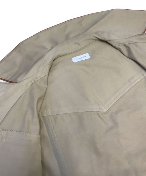 LITTLEBIG（リトルビッグ）LITTLEBIG (リトルビッグ) サテンブルゾンジャケット ベージュ サイズ:44の古着・服飾アイテム