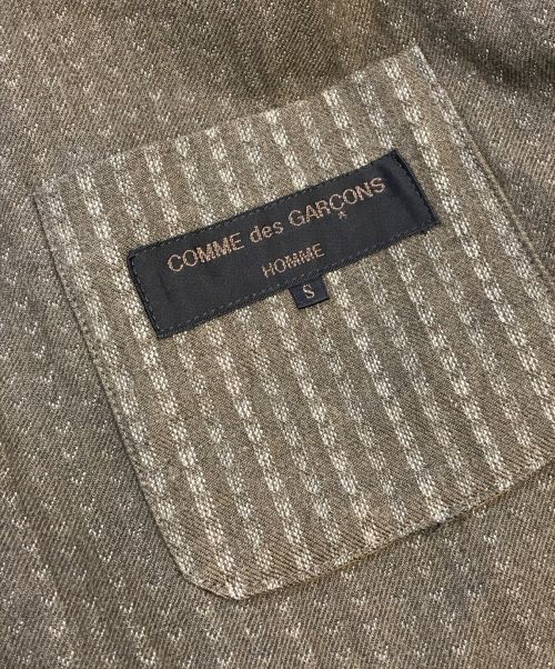 COMME des GARCONS HOMME（コムデギャルソン オム）COMME des GARCONS HOMME (コムデギャルソン オム) 80'sコットンテーラードジャケット グリーン サイズ:Sの古着・服飾アイテム