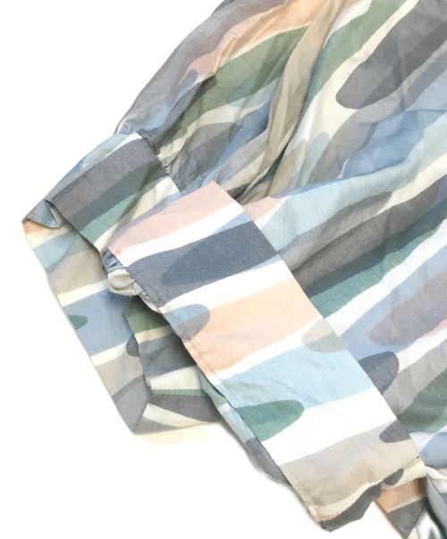 mina perhonen（ミナ ペルホネン）mina perhonen (ミナ ペルホネン) パフスリーブワンピース アイボリー サイズ:38の古着・服飾アイテム