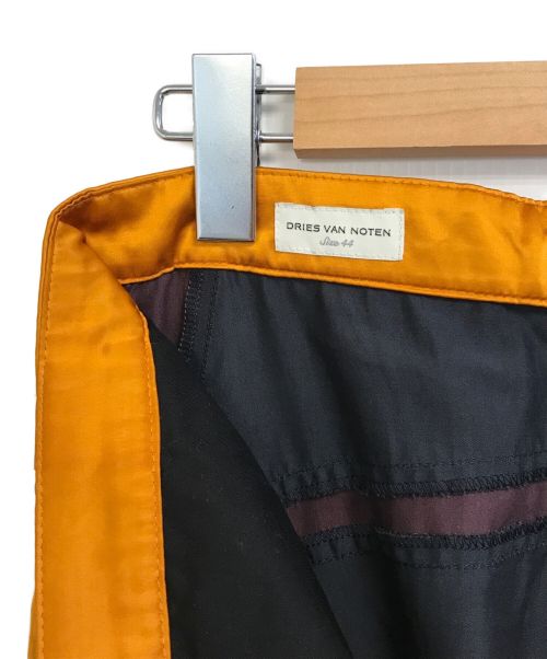 DRIES VAN NOTEN（ドリスヴァンノッテン）DRIES VAN NOTEN (ドリスヴァンノッテン) オレンジパネルトラウザーズ オレンジ サイズ:44の古着・服飾アイテム