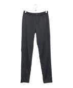 ISSEY MIYAKEイッセイミヤケ）の古着「ジップスリットナイロンパンツ」｜ブラック