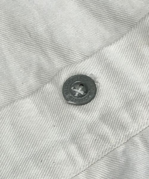 VINTAGE MILITARY（ヴィンテージ ミリタリー）VINTAGE MILITARY (ヴィンテージ ミリタリー) [古着]ボージョンスモック アイボリー サイズ:表記なしの古着・服飾アイテム