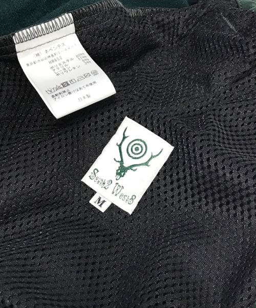 South2 West8（サウスツー ウエストエイト）South2 West8 (サウスツー ウエストエイト) 裾ZIPパンツ グリーン サイズ:Mの古着・服飾アイテム