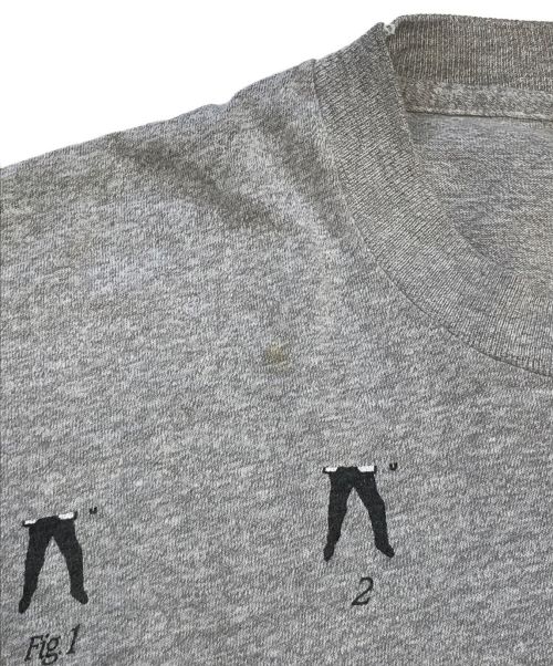 バンドTシャツ（バンドTシャツ）バンドTシャツ (バンドTシャツ) [古着]PETER GABRIEL(ピーターガブリエル) シンガーTシャツ グレー サイズ:Lの古着・服飾アイテム