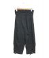 COMME des GARCONS (コムデギャルソン) 80’s裾ベルトデザインパンツ ブラック サイズ:S：7000円